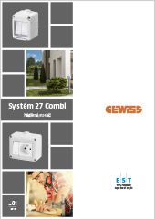 Modulový systém Gewiss Combi 27