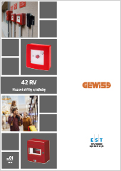 Nouzové skříňky Gewiss 42 RV