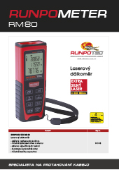 Laserový dálkoměr Runpotec Runpometer