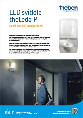 LED reflektor s čidlem pohybu theLeda P