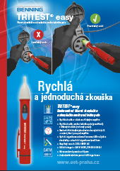 Kapesní zkoušečka Benning Tritest easy
