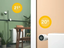 Dve miestnosti, dve teploty &ndash; termostatick&aacute; hlavica tado&deg; na radi&aacute;tore